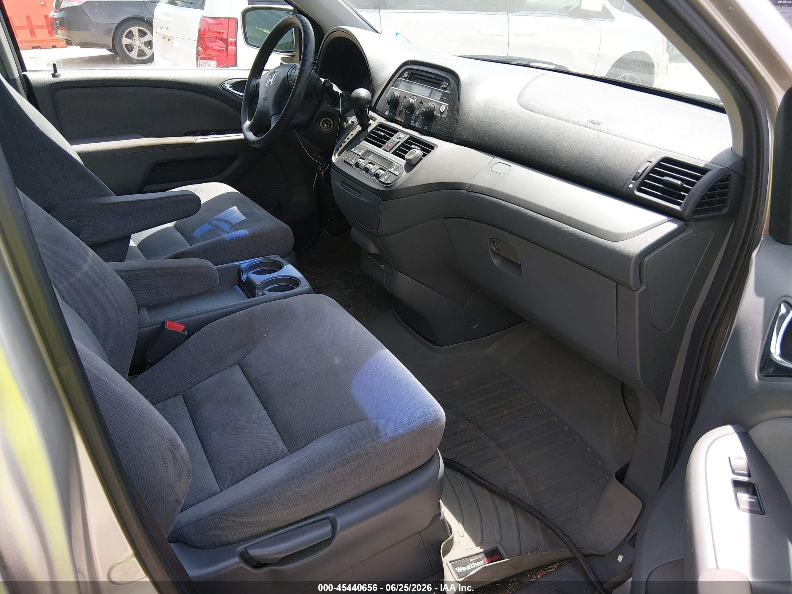 2007 Honda Odyssey Ex Silver vin: 5FNRL38427B045170