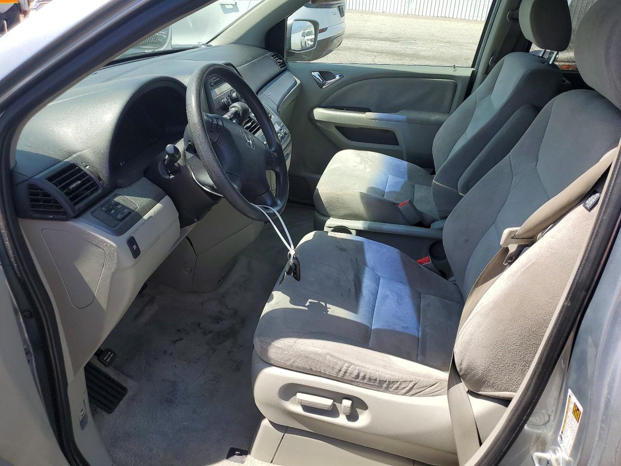 2007 Honda Odyssey Ex Silver vin: 5FNRL38427B049719