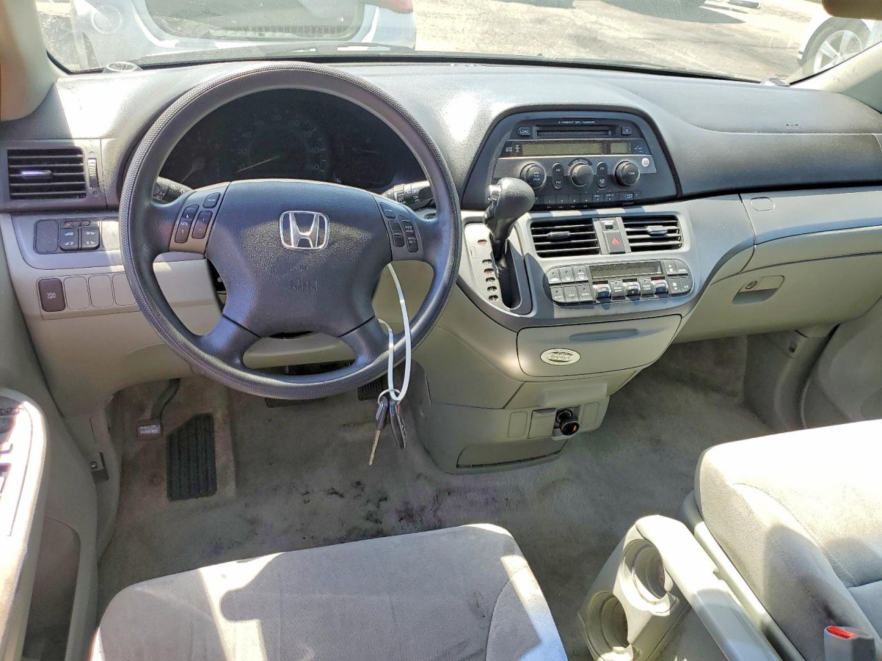 2007 Honda Odyssey Ex Silver vin: 5FNRL38427B049719