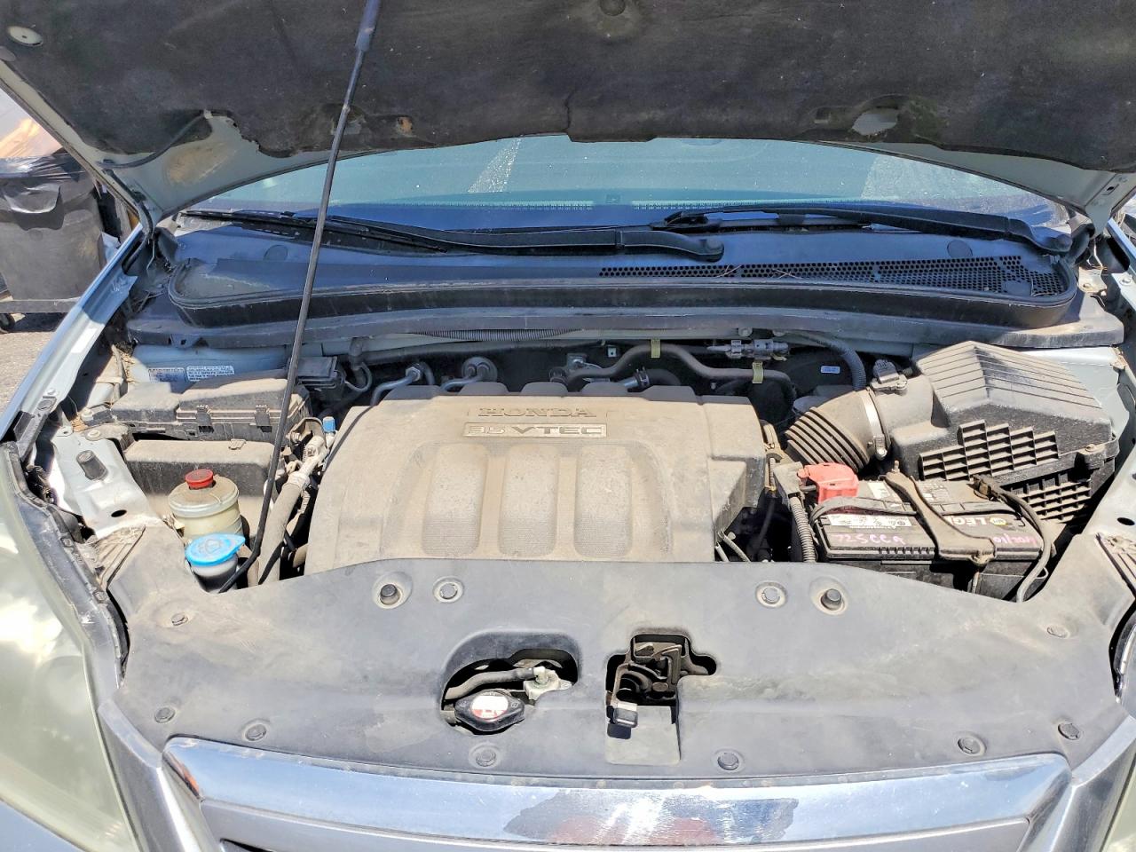 2007 Honda Odyssey Ex Silver vin: 5FNRL38427B049719