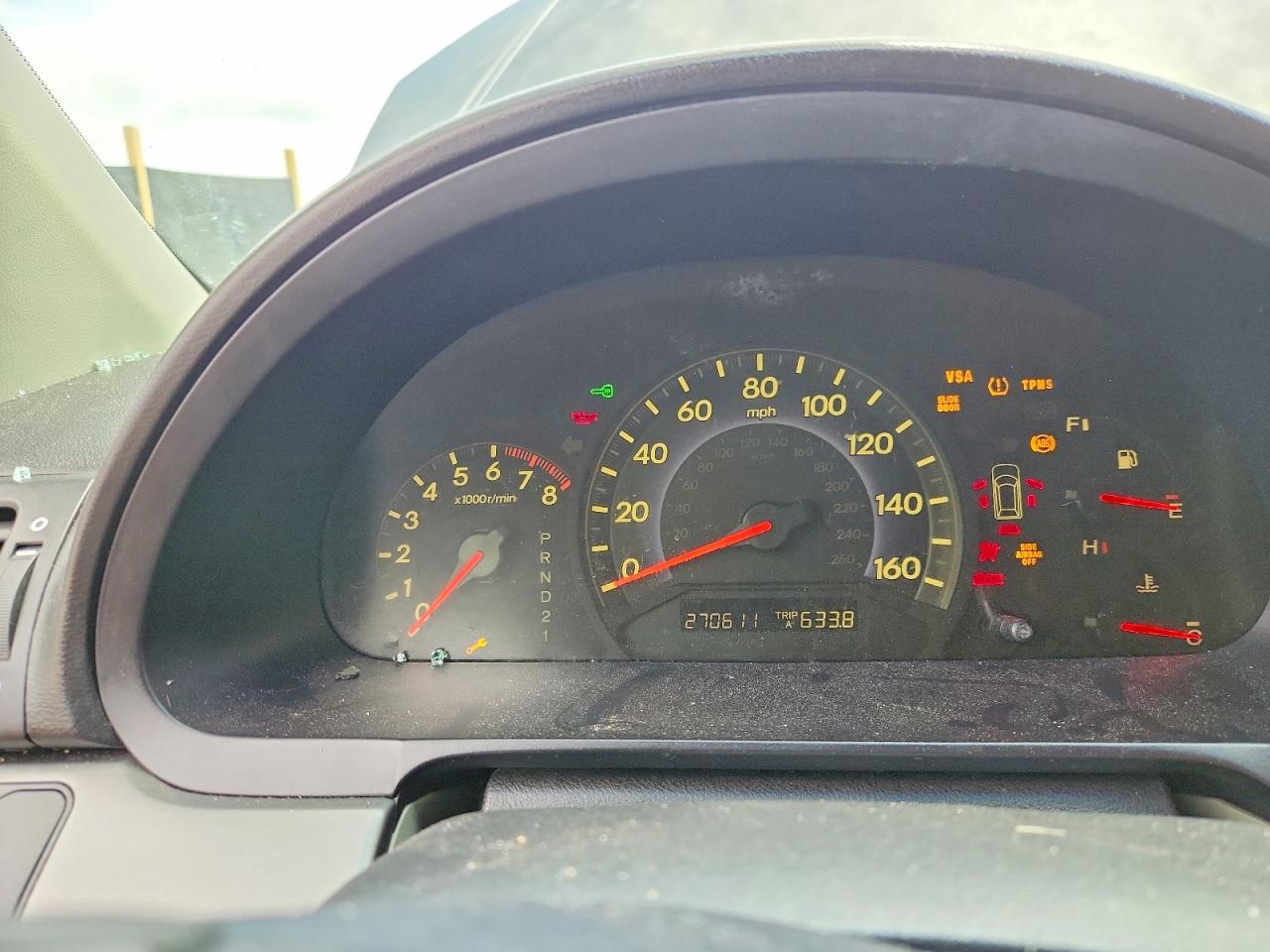 2007 Honda Odyssey Ex Gray vin: 5FNRL38427B065368