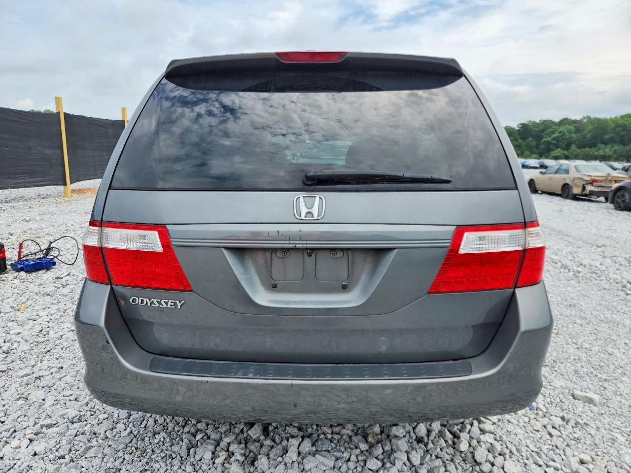 2007 Honda Odyssey Ex Gray vin: 5FNRL38427B065368