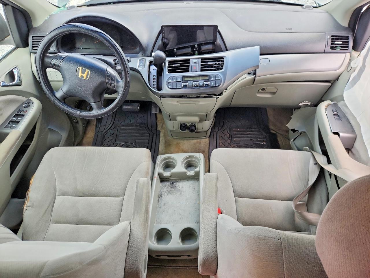 2007 Honda Odyssey Ex Gray vin: 5FNRL38427B065368