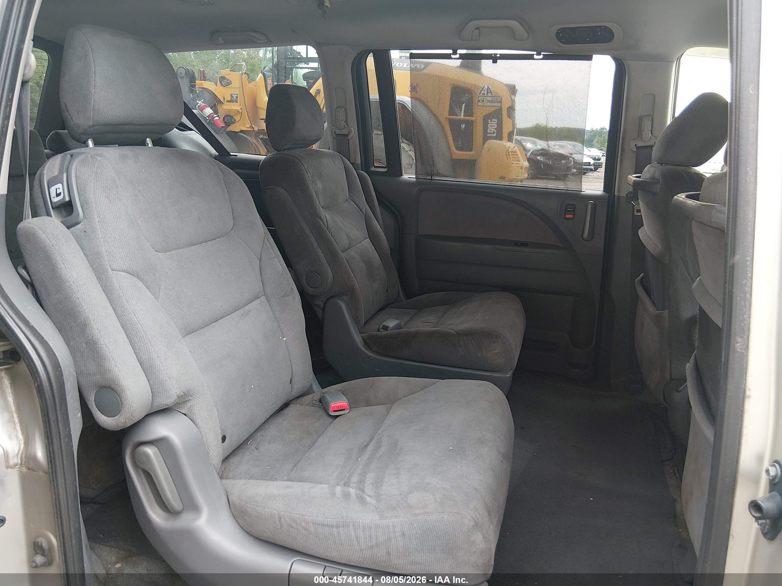 2007 Honda Odyssey Ex Silver vin: 5FNRL38427B127657