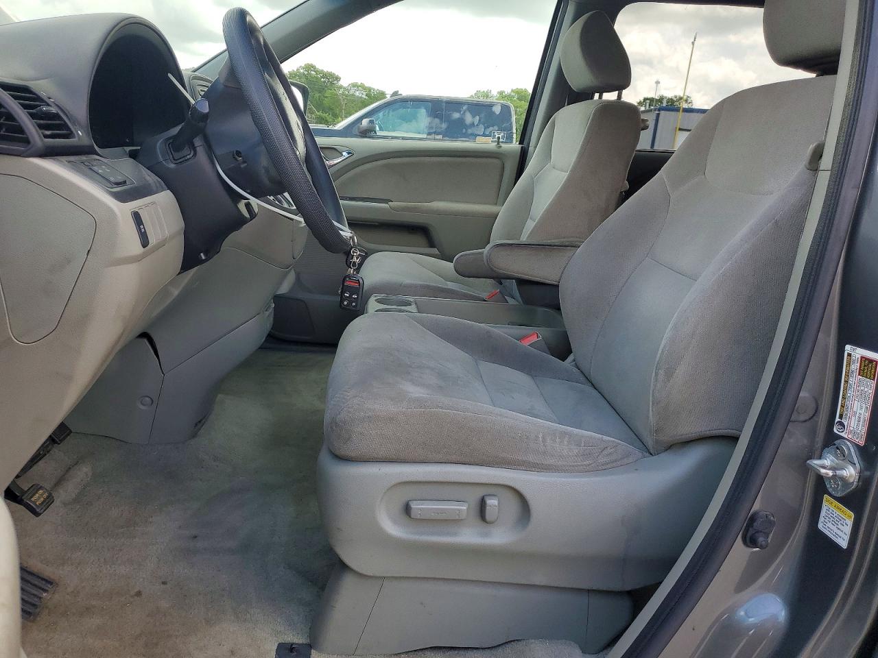 2007 Honda Odyssey Ex Gray vin: 5FNRL38427B133457