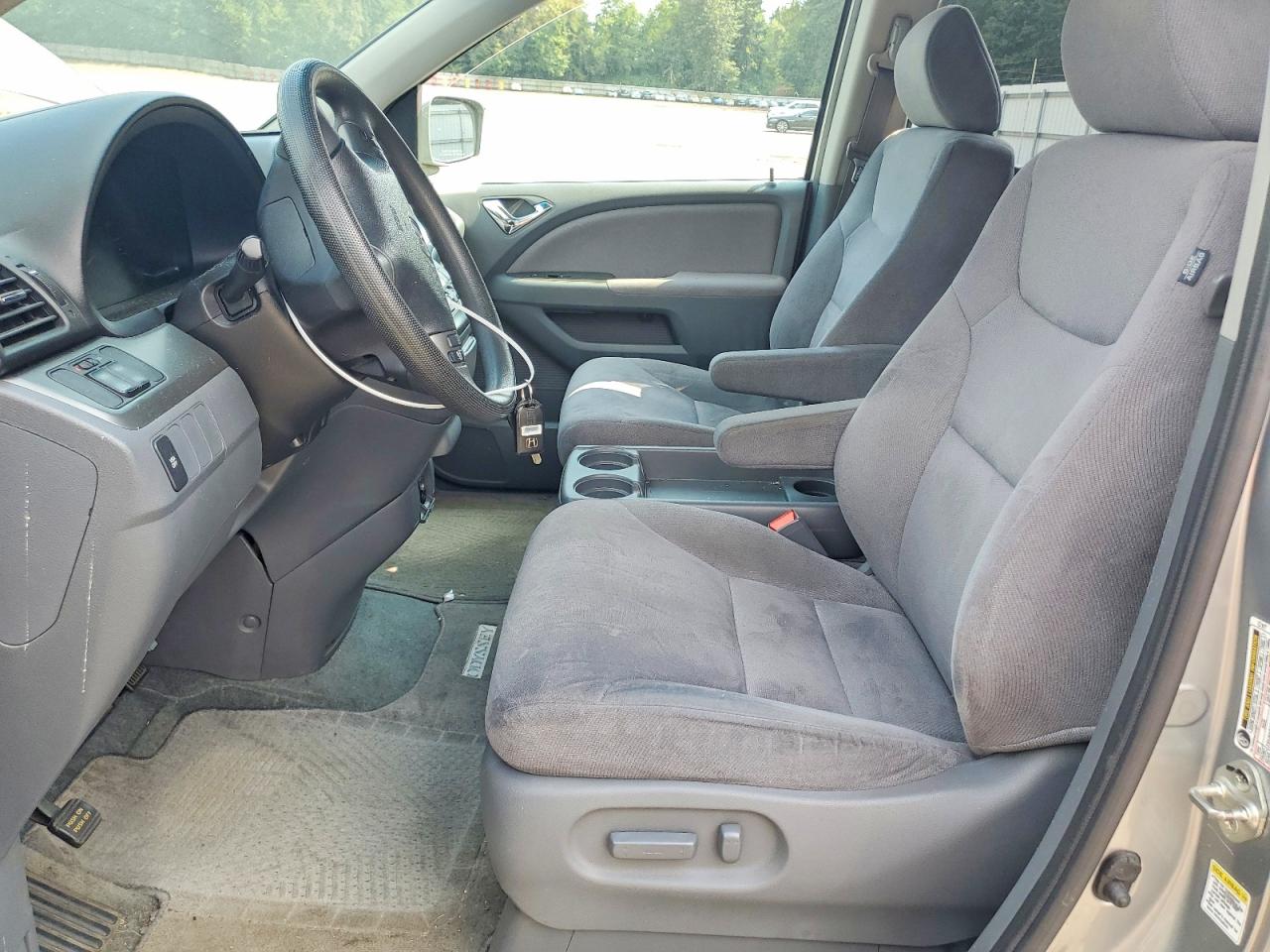 2007 Honda Odyssey Ex Серебряный vin: 5FNRL38427B143907