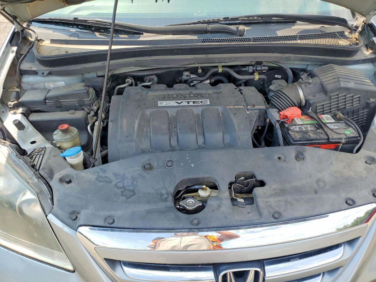 2007 Honda Odyssey Ex Серебряный vin: 5FNRL38427B143907