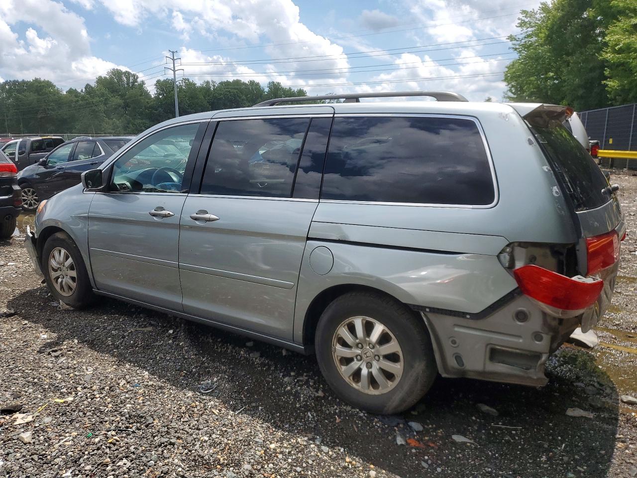 2008 Honda Odyssey Ex Gray vin: 5FNRL38428B040004