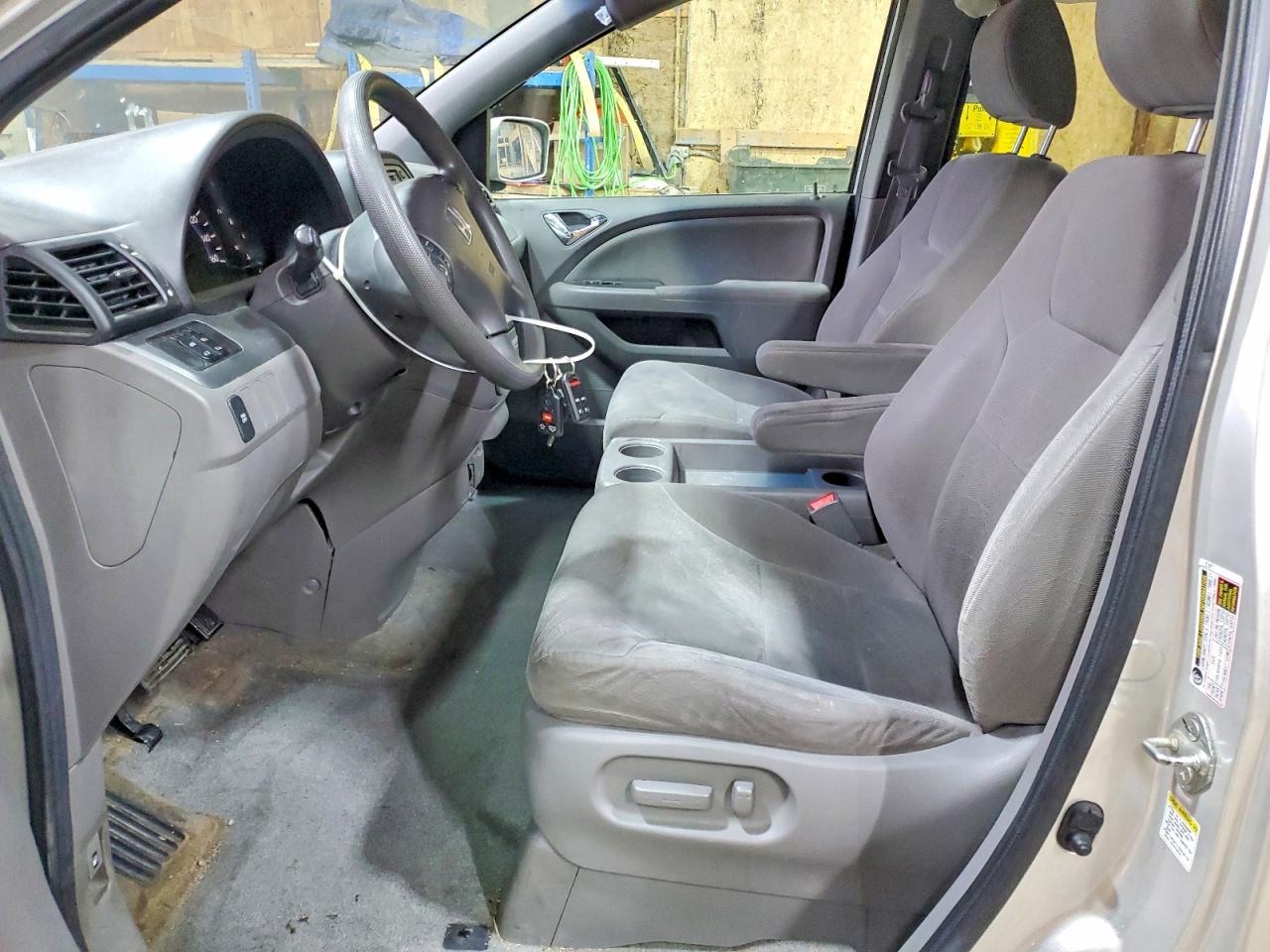 2009 Honda Odyssey Ex Gray vin: 5FNRL38429B002774