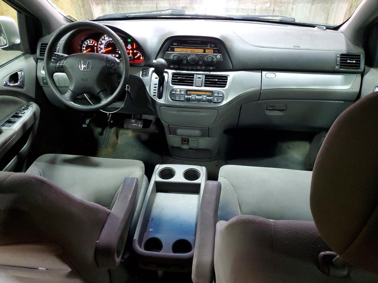 2009 Honda Odyssey Ex Gray vin: 5FNRL38429B002774