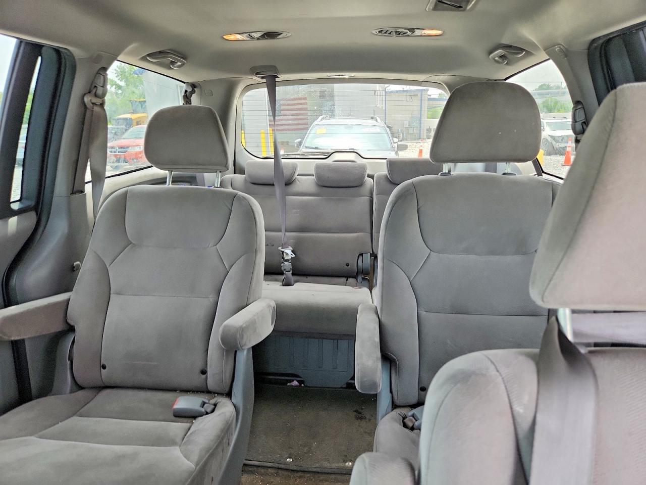 2009 Honda Odyssey Ex Blue vin: 5FNRL38429B008056