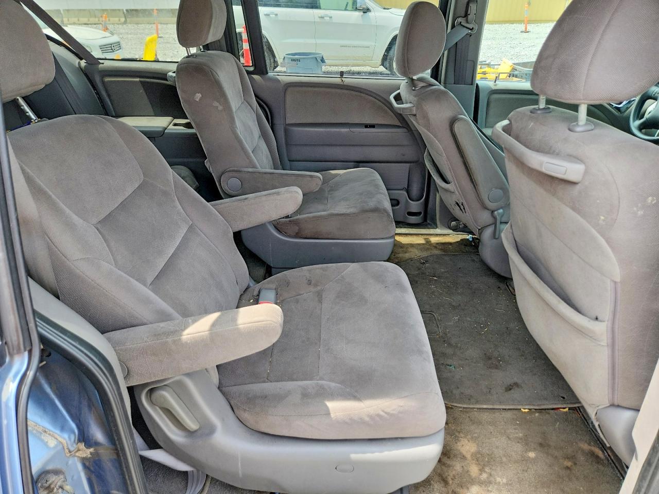 2009 Honda Odyssey Ex Blue vin: 5FNRL38429B008056