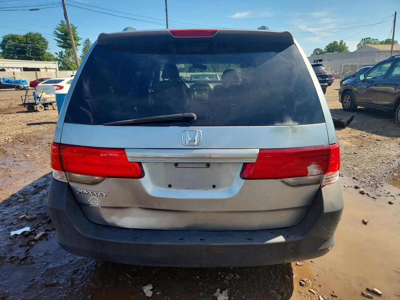 2009 Honda Odyssey Ex Silver vin: 5FNRL38429B015170
