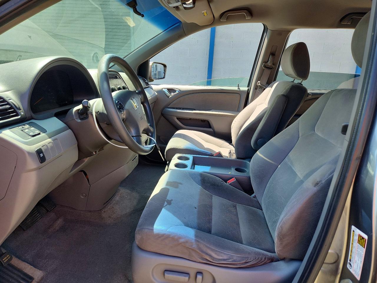 2009 Honda Odyssey Ex Gray vin: 5FNRL38429B016125