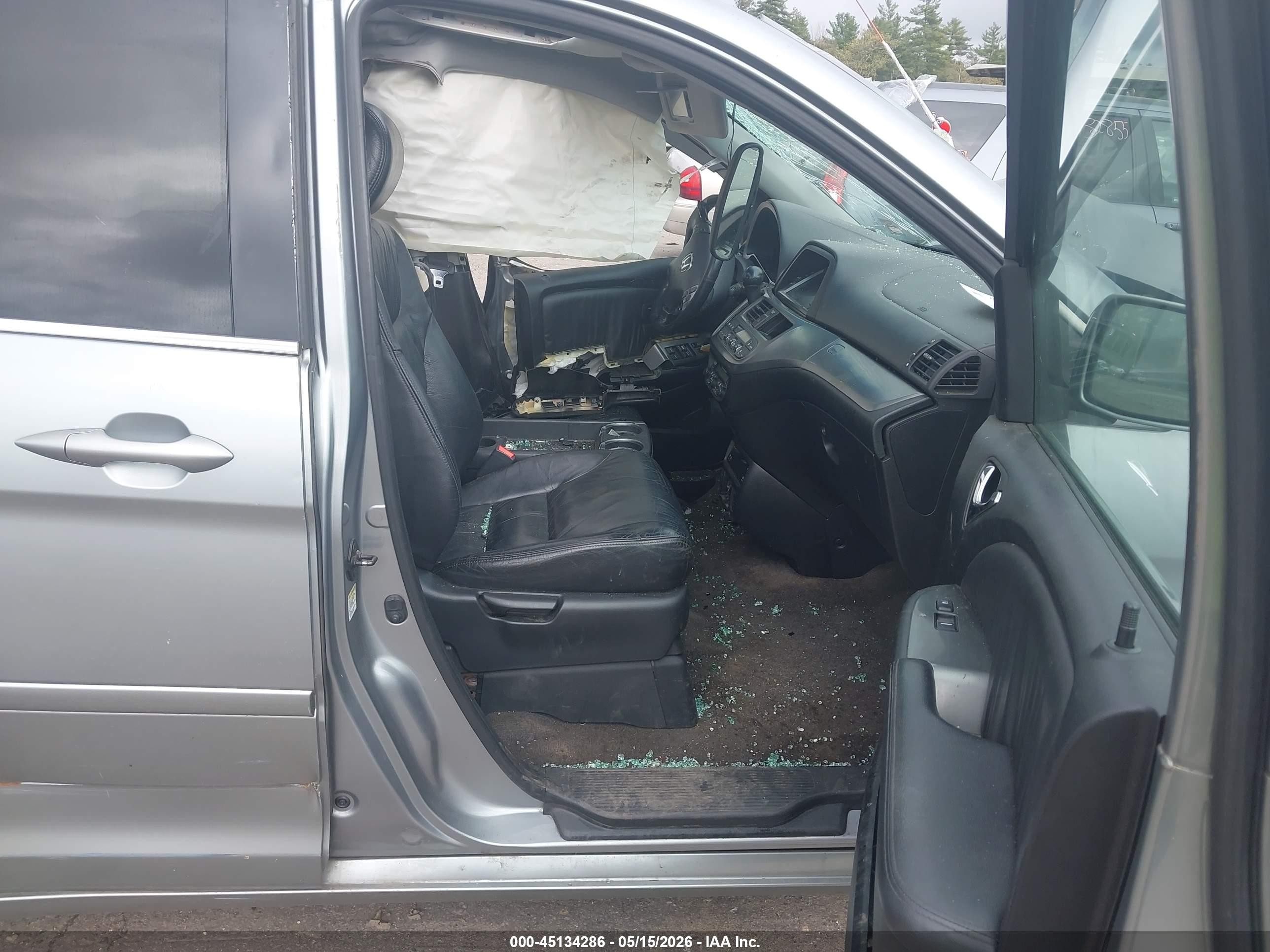 2005 Honda Odyssey Ex Серый vin: 5FNRL38435B005595