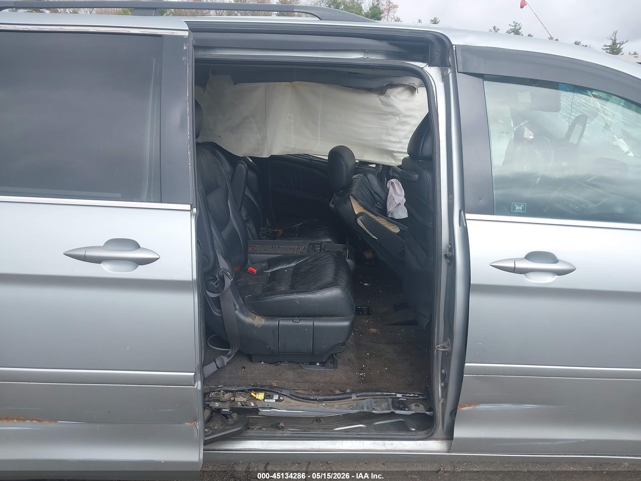 2005 Honda Odyssey Ex Серый vin: 5FNRL38435B005595