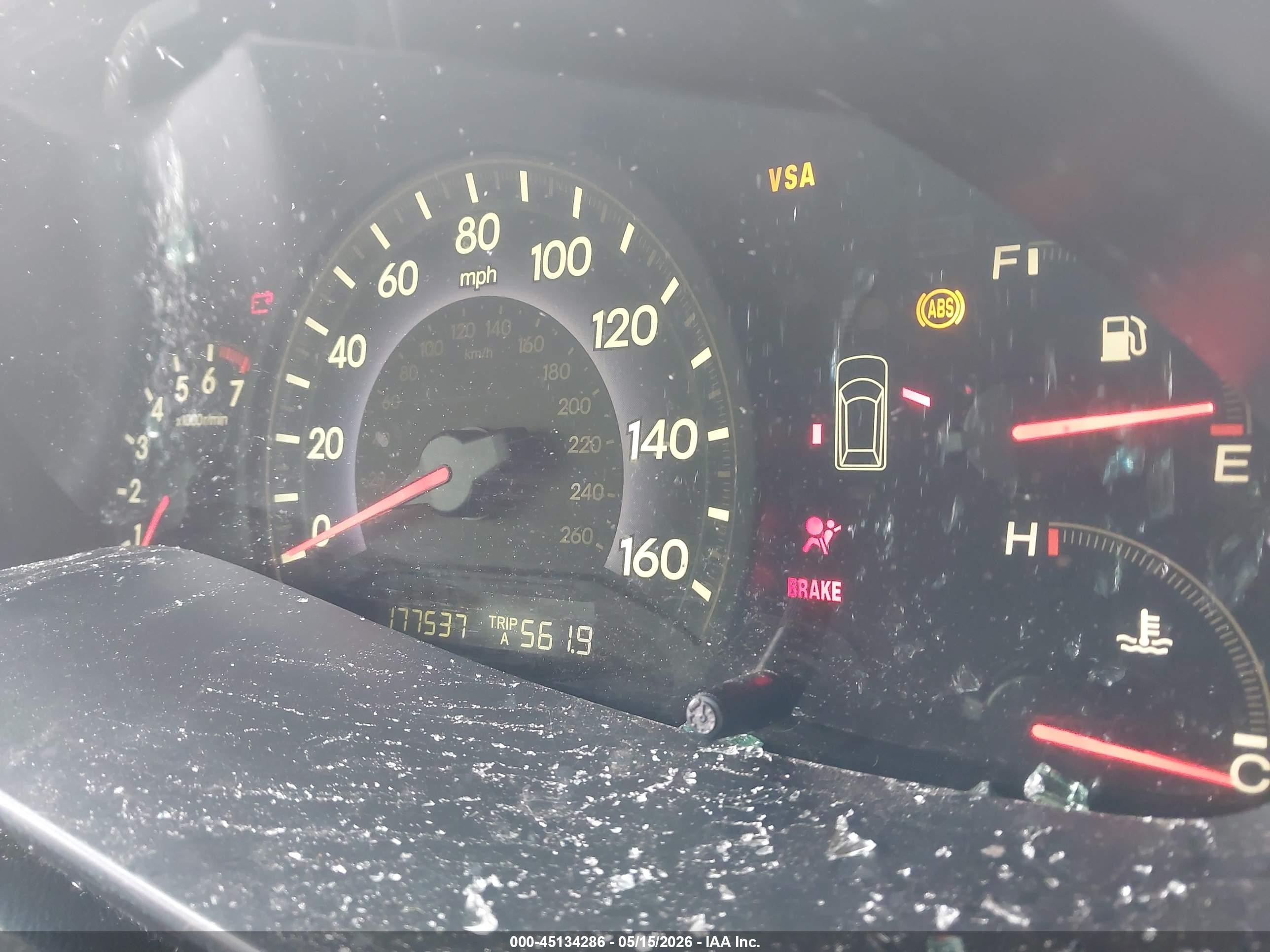 2005 Honda Odyssey Ex Серый vin: 5FNRL38435B005595