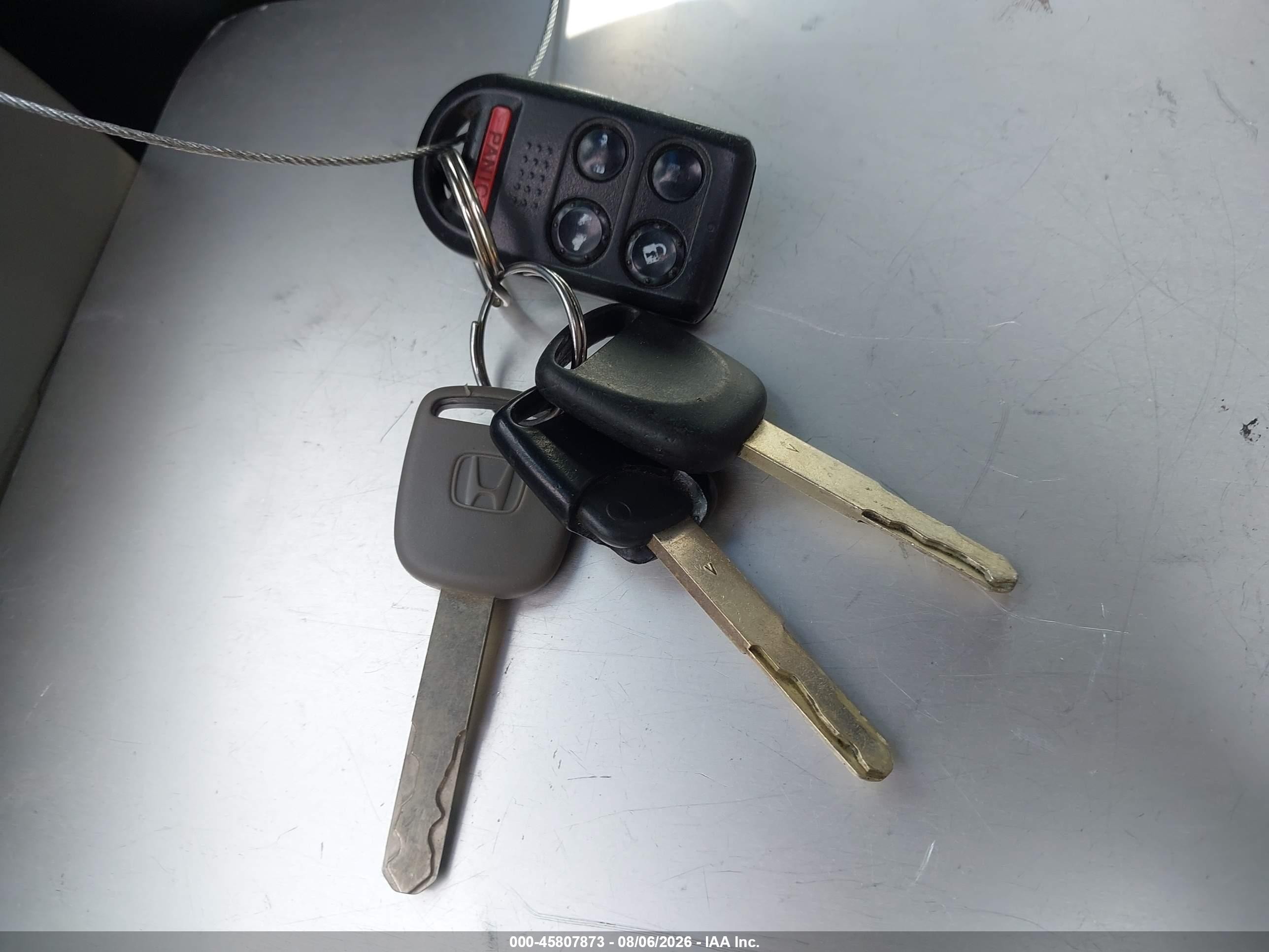 2005 Honda Odyssey Ex Light Blue vin: 5FNRL38435B056420