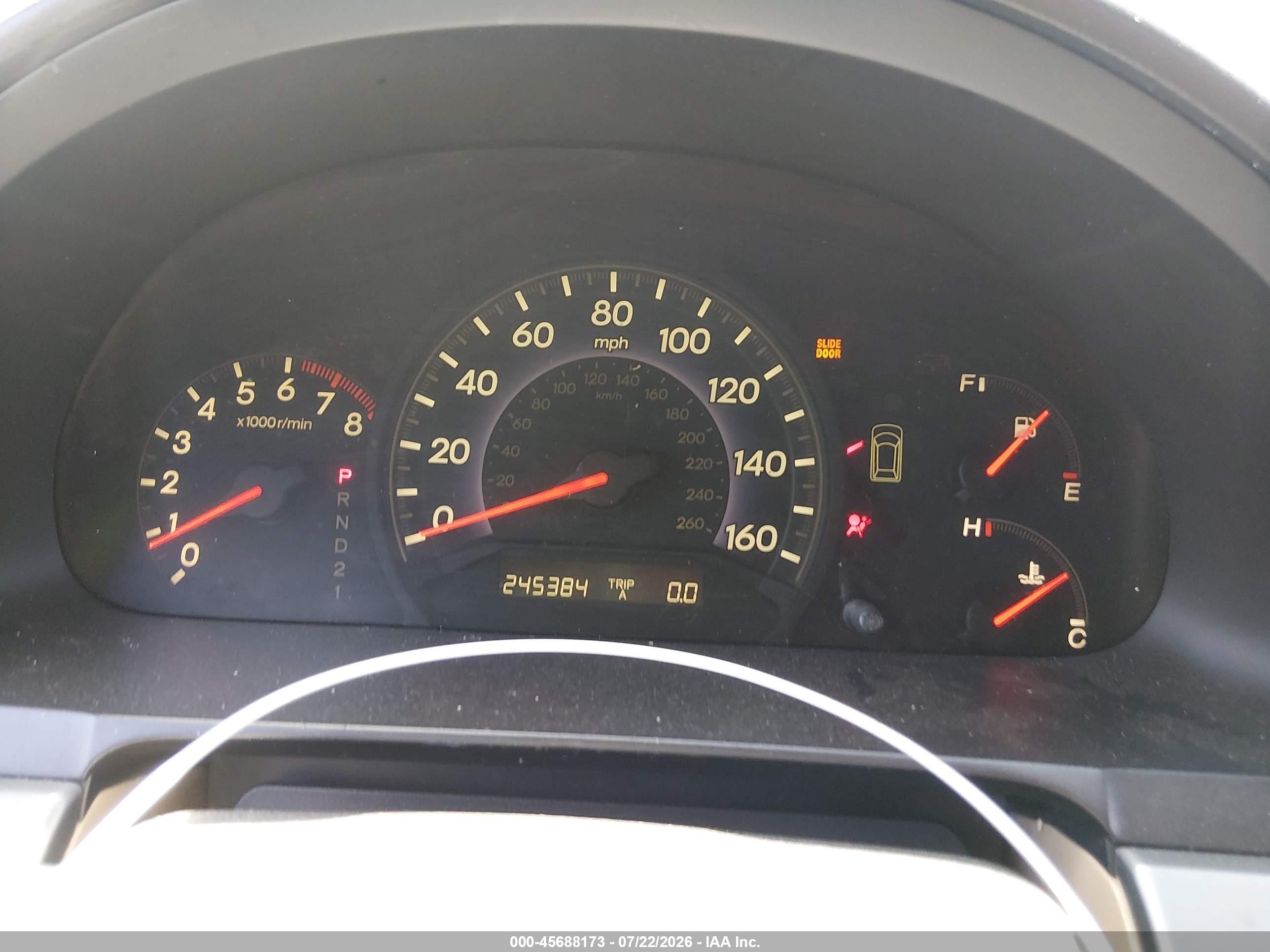 2005 Honda Odyssey Ex Gold vin: 5FNRL38435B425003