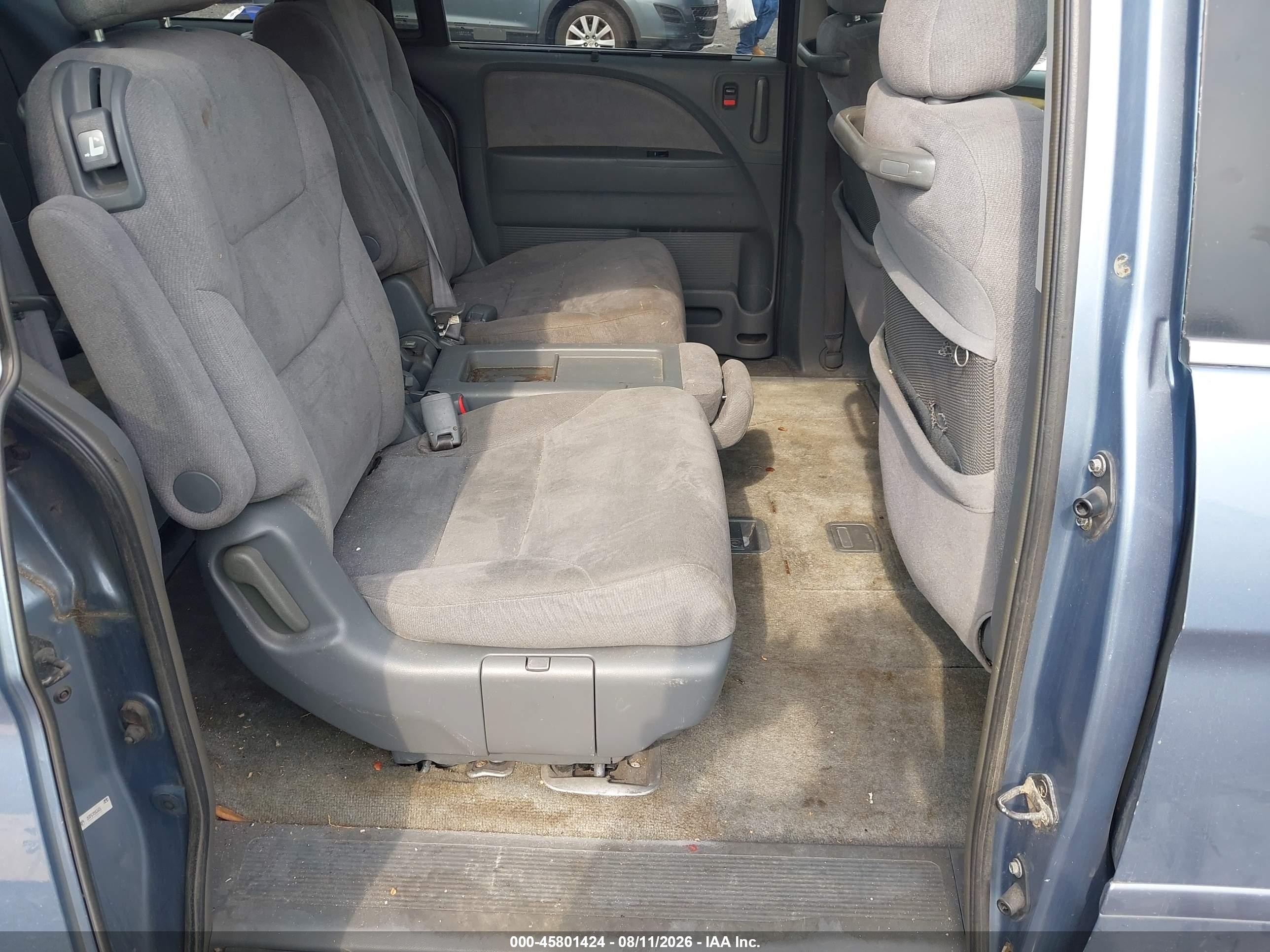 2006 Honda Odyssey Ex Blue vin: 5FNRL38436B060226