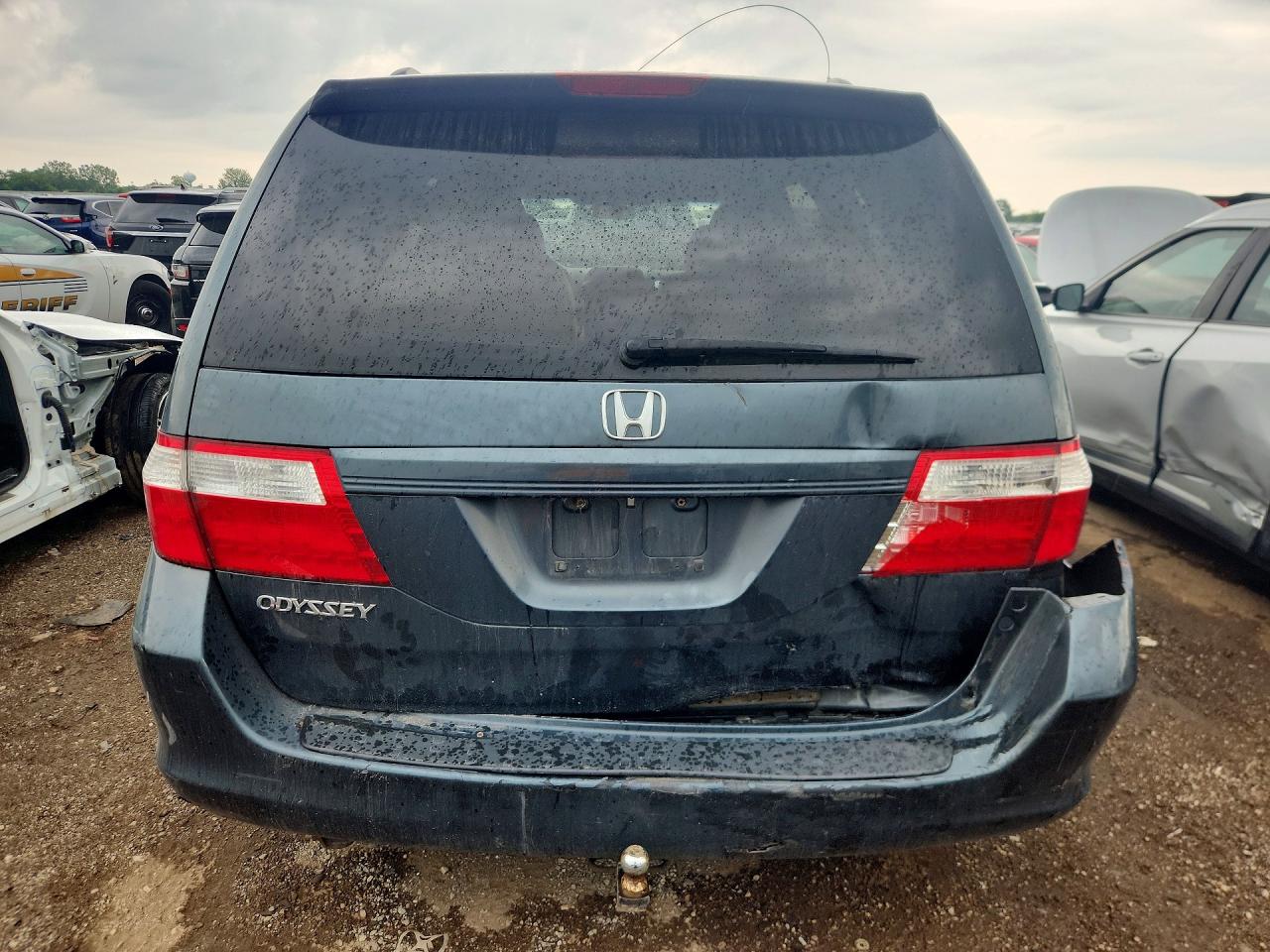 2006 Honda Odyssey Ex Gray vin: 5FNRL38436B108498