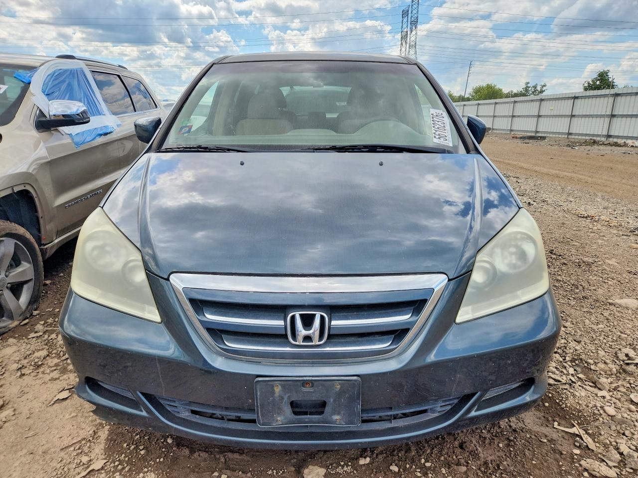 2006 Honda Odyssey Ex Gray vin: 5FNRL38436B108498