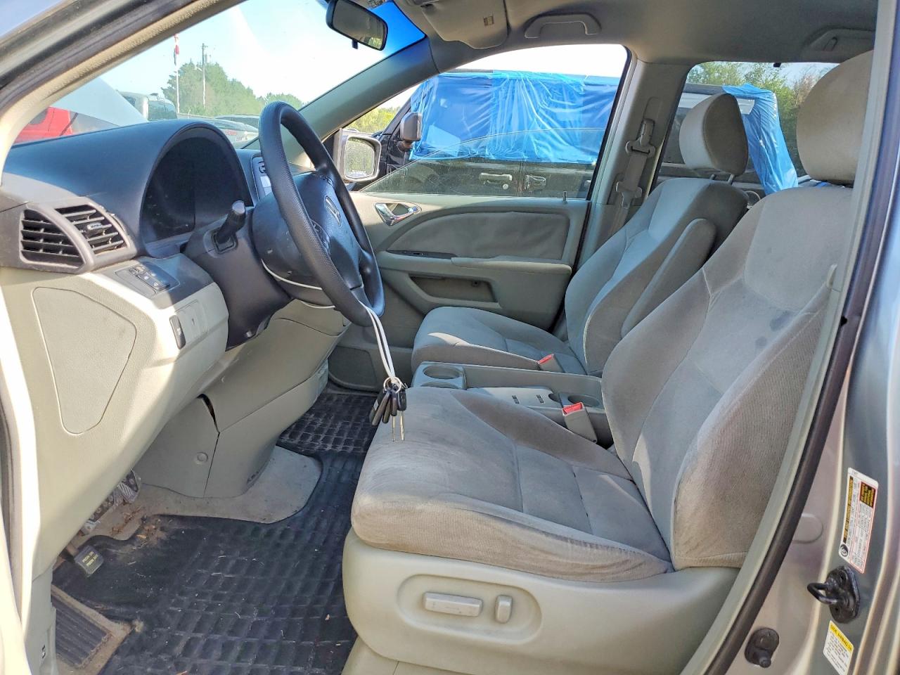 2006 Honda Odyssey Ex Silver vin: 5FNRL38436B125706