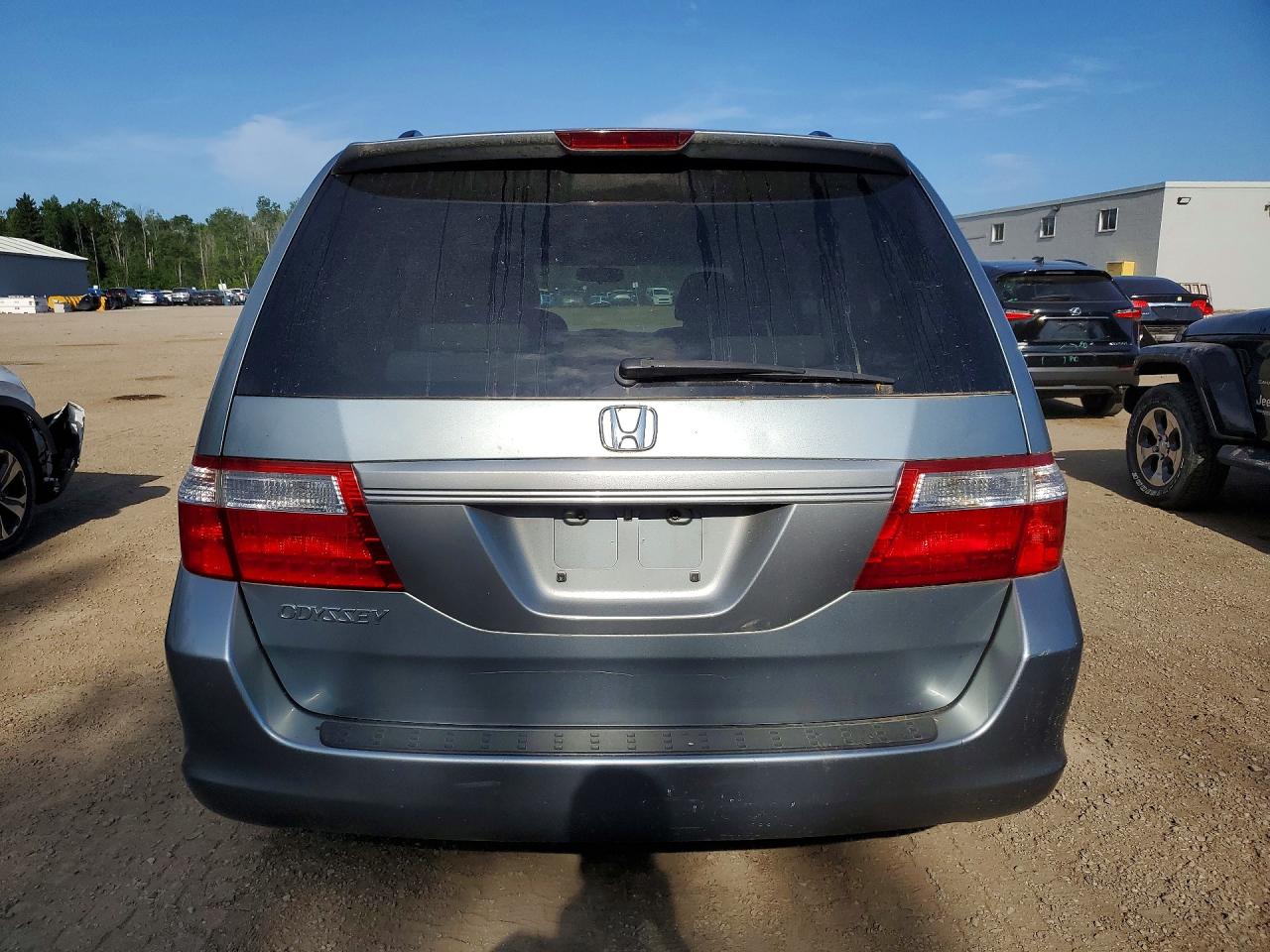 2006 Honda Odyssey Ex Silver vin: 5FNRL38436B125706