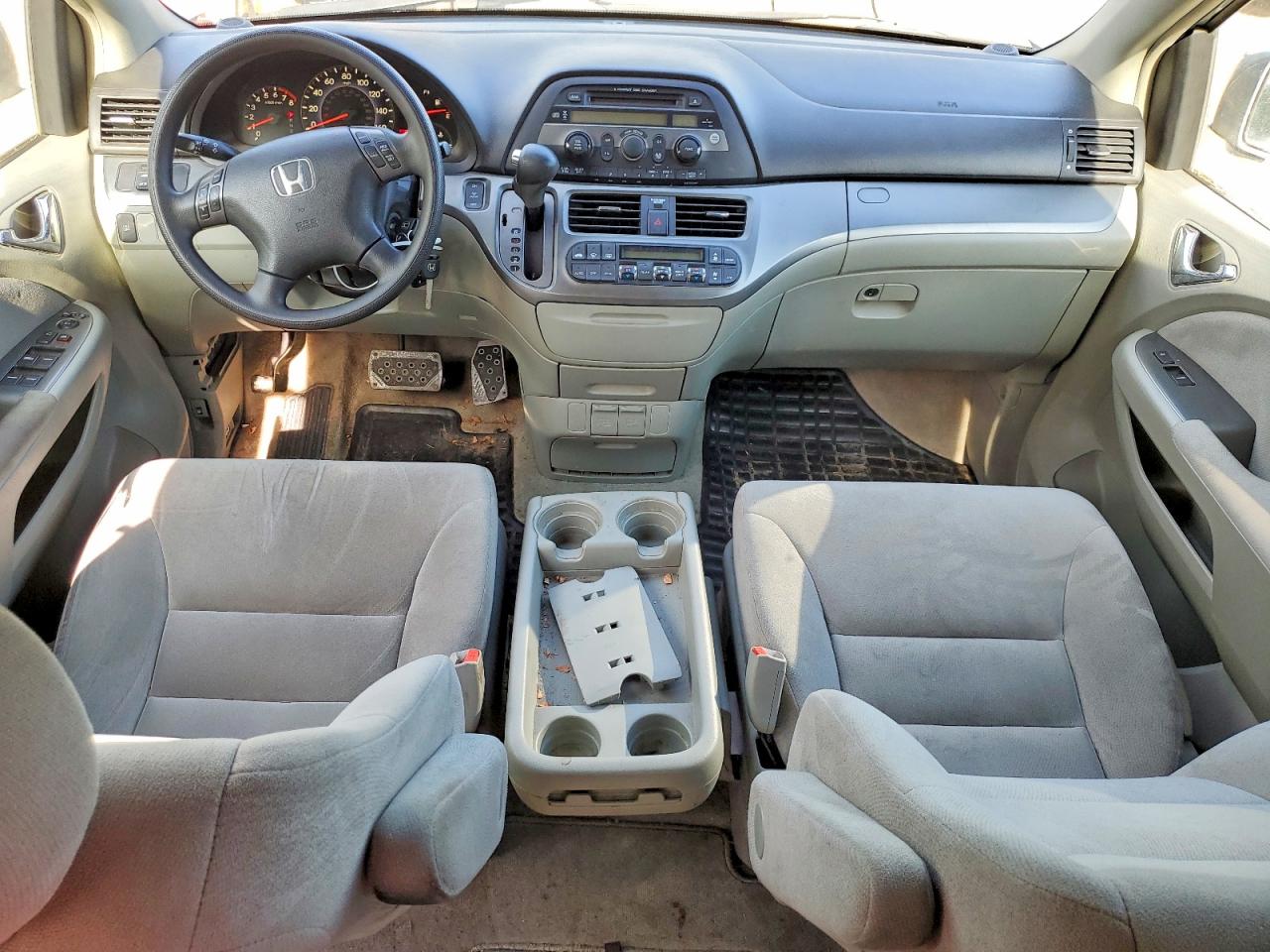 2006 Honda Odyssey Ex Silver vin: 5FNRL38436B125706