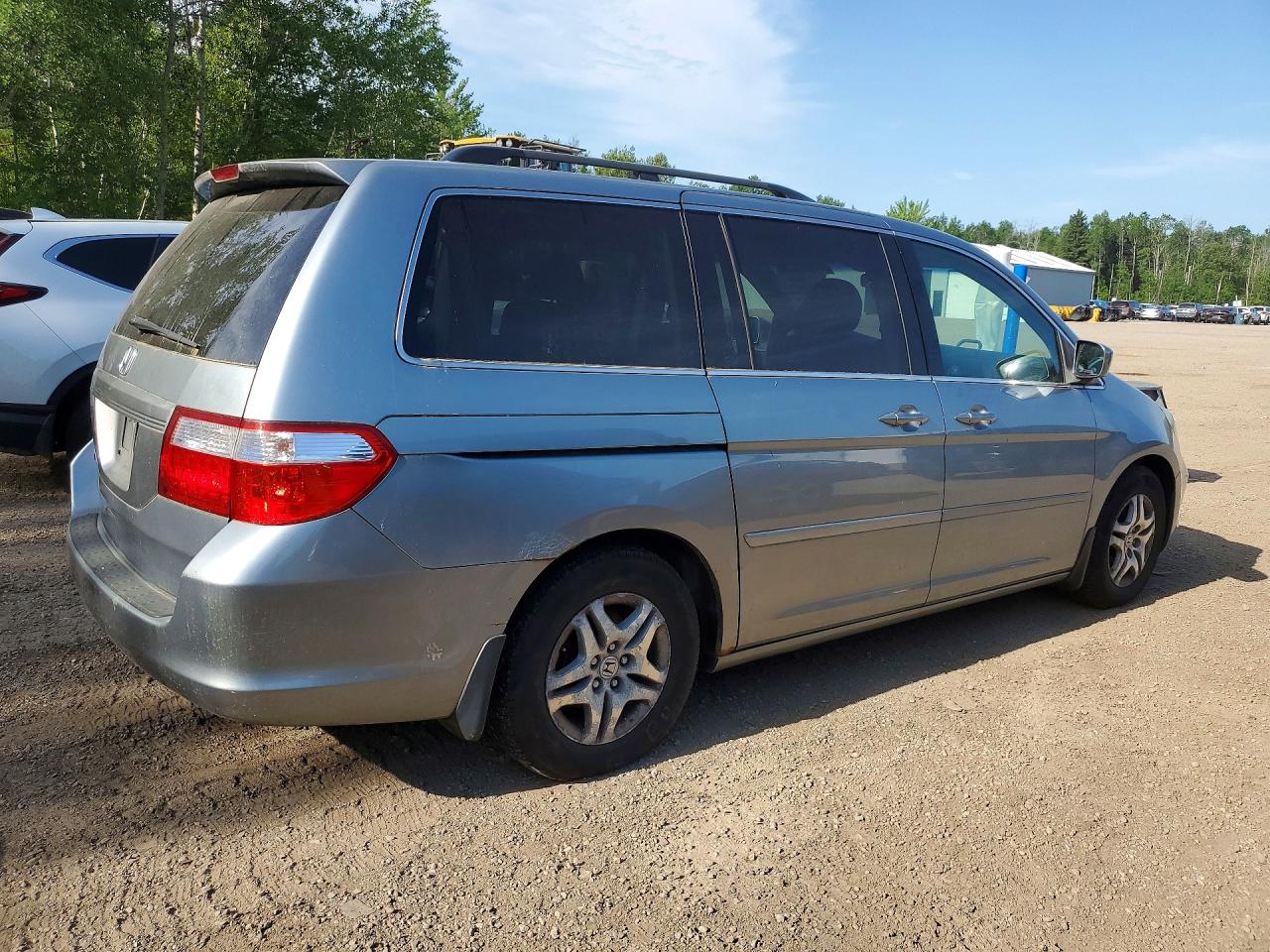 2006 Honda Odyssey Ex Silver vin: 5FNRL38436B125706