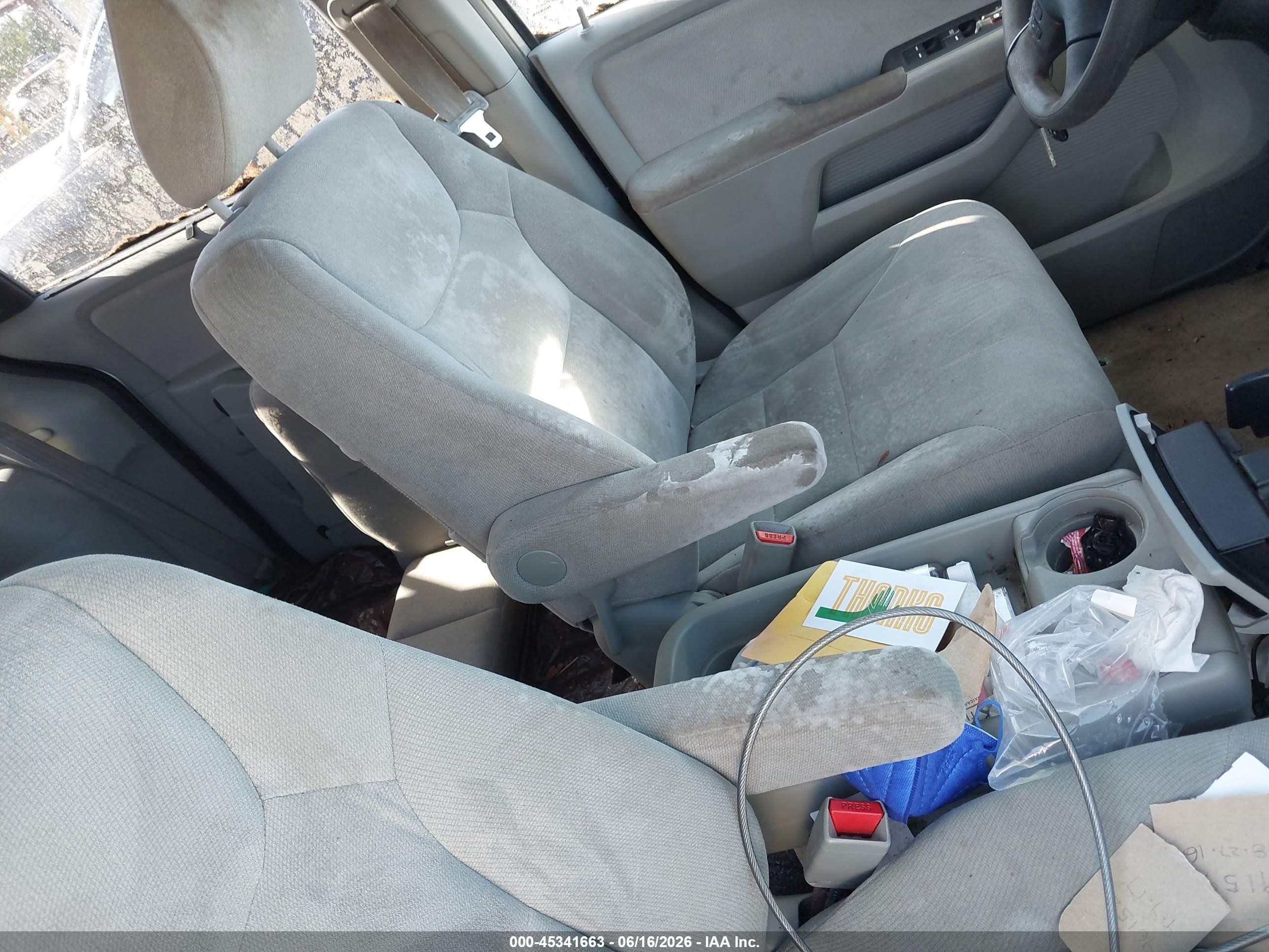 2007 Honda Odyssey Ex Silver vin: 5FNRL38437B000898