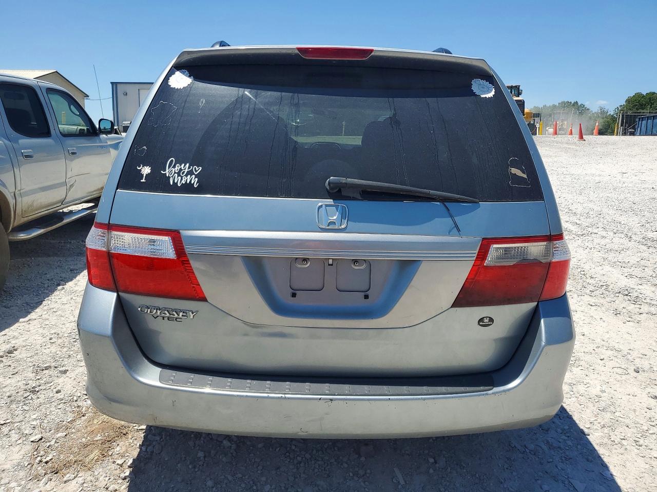 2007 Honda Odyssey Ex Green vin: 5FNRL38437B024201