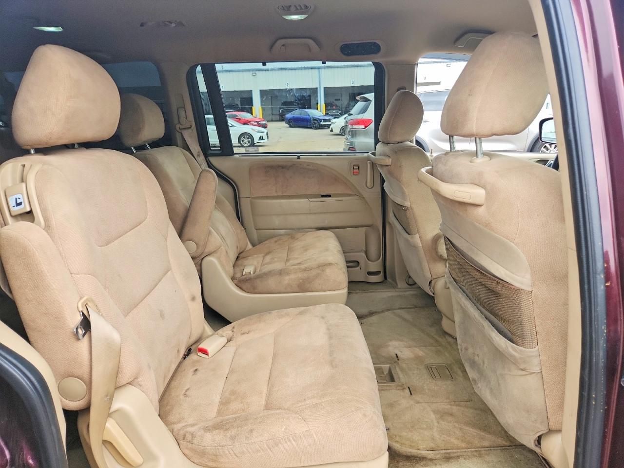 2007 Honda Odyssey Ex Burgundy vin: 5FNRL38437B074144