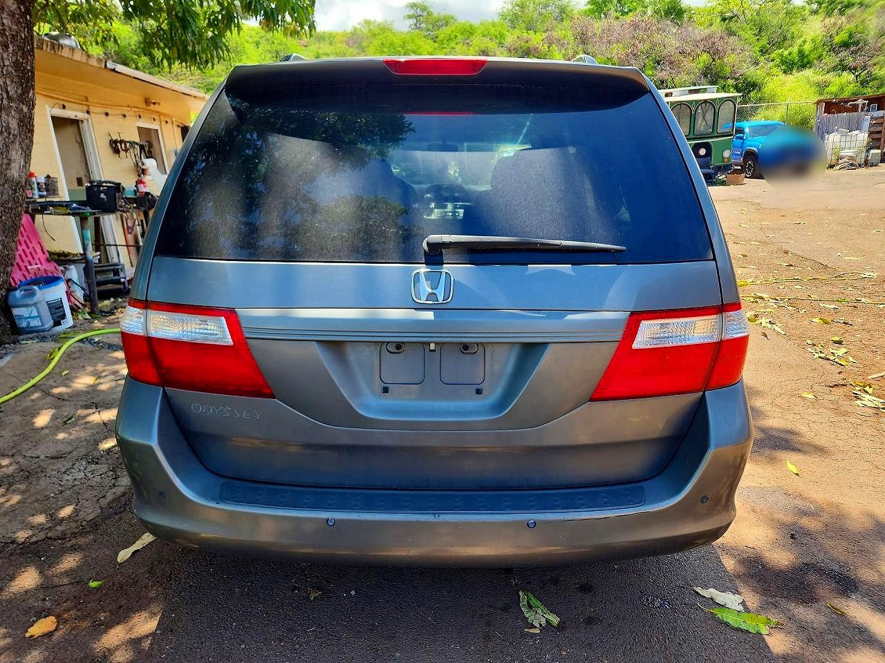 2007 Honda Odyssey Ex Charcoal vin: 5FNRL38437B081000