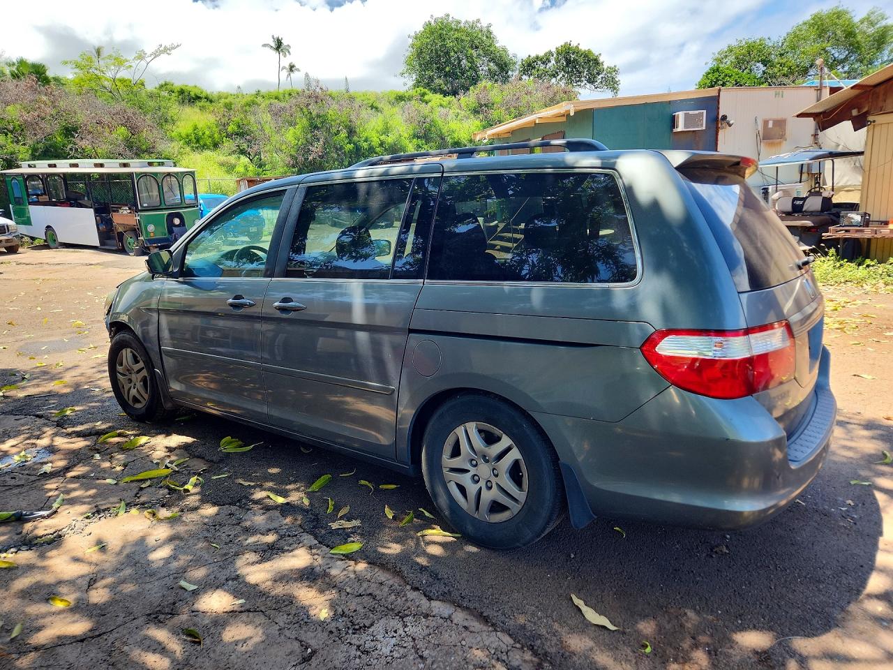 2007 Honda Odyssey Ex Charcoal vin: 5FNRL38437B081000