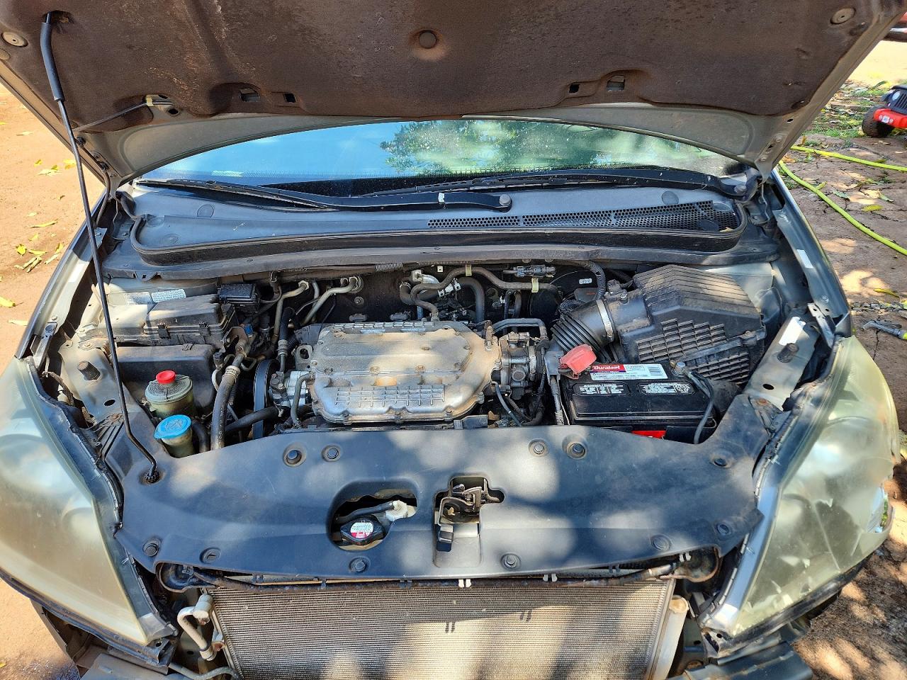 2007 Honda Odyssey Ex Charcoal vin: 5FNRL38437B081000