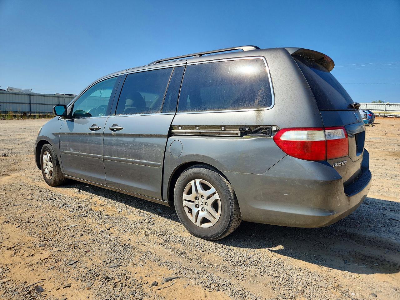 2007 Honda Odessey Gray vin: 5FNRL38437B088562