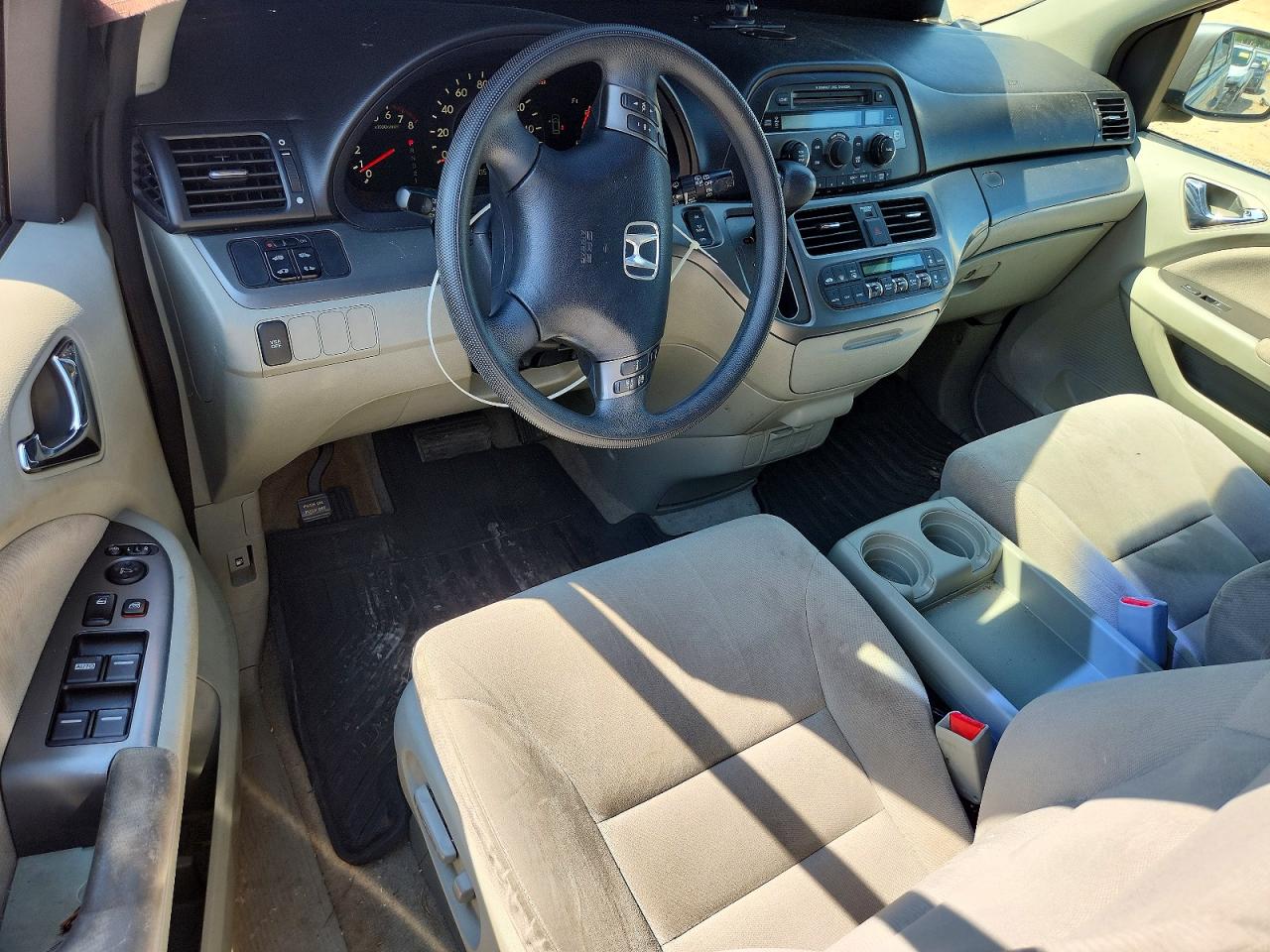2007 Honda Odessey Gray vin: 5FNRL38437B088562
