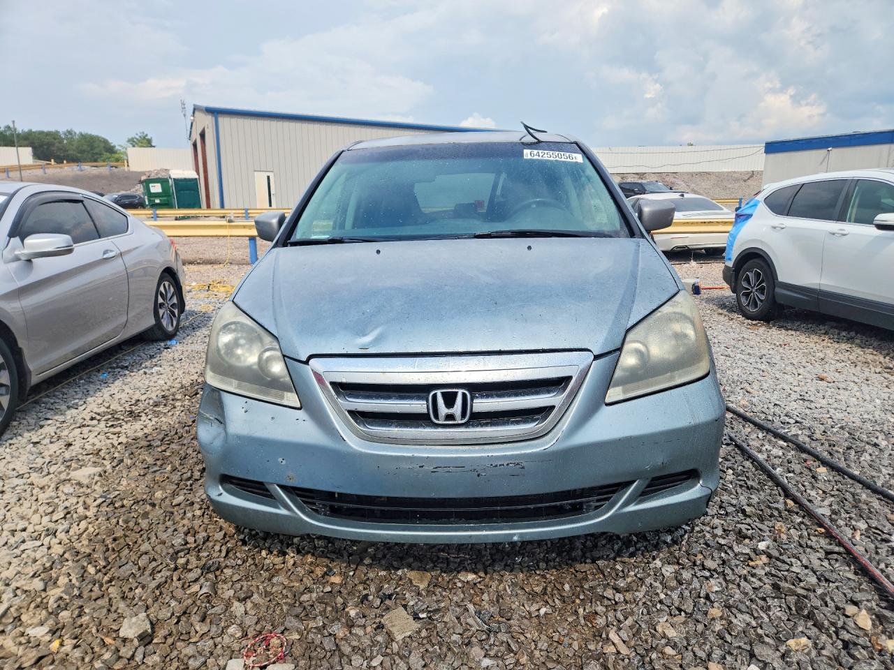2007 Honda Odyssey Ex Blue vin: 5FNRL38437B095432