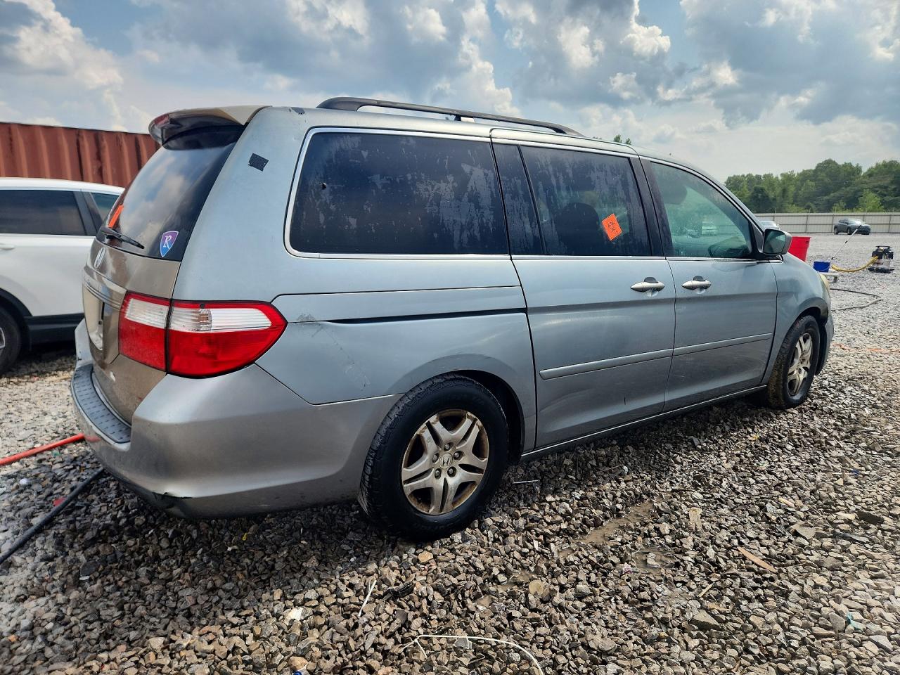 2007 Honda Odyssey Ex Blue vin: 5FNRL38437B095432