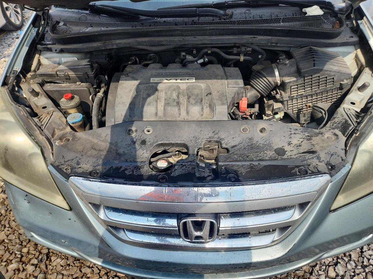 2007 Honda Odyssey Ex Blue vin: 5FNRL38437B095432