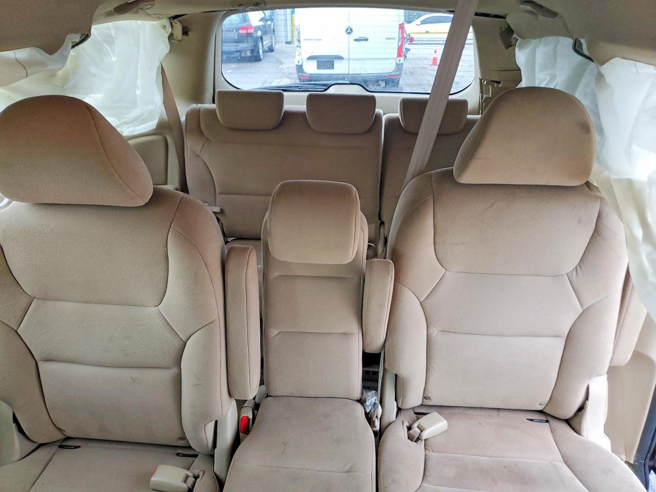 2008 Honda Odyssey Ex Бордовый vin: 5FNRL38438B039976