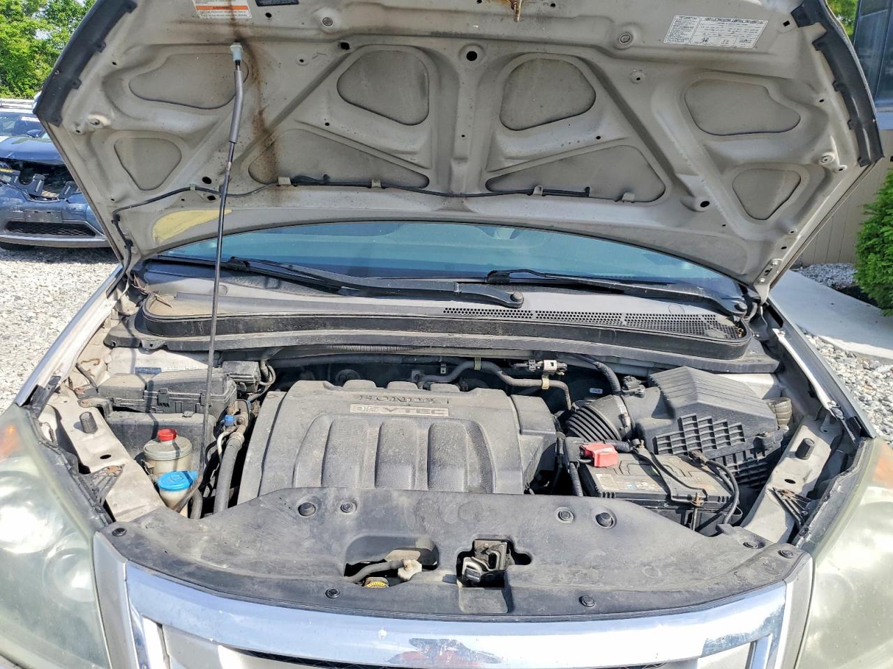 2008 Honda Odyssey Ex Silver vin: 5FNRL38438B412336