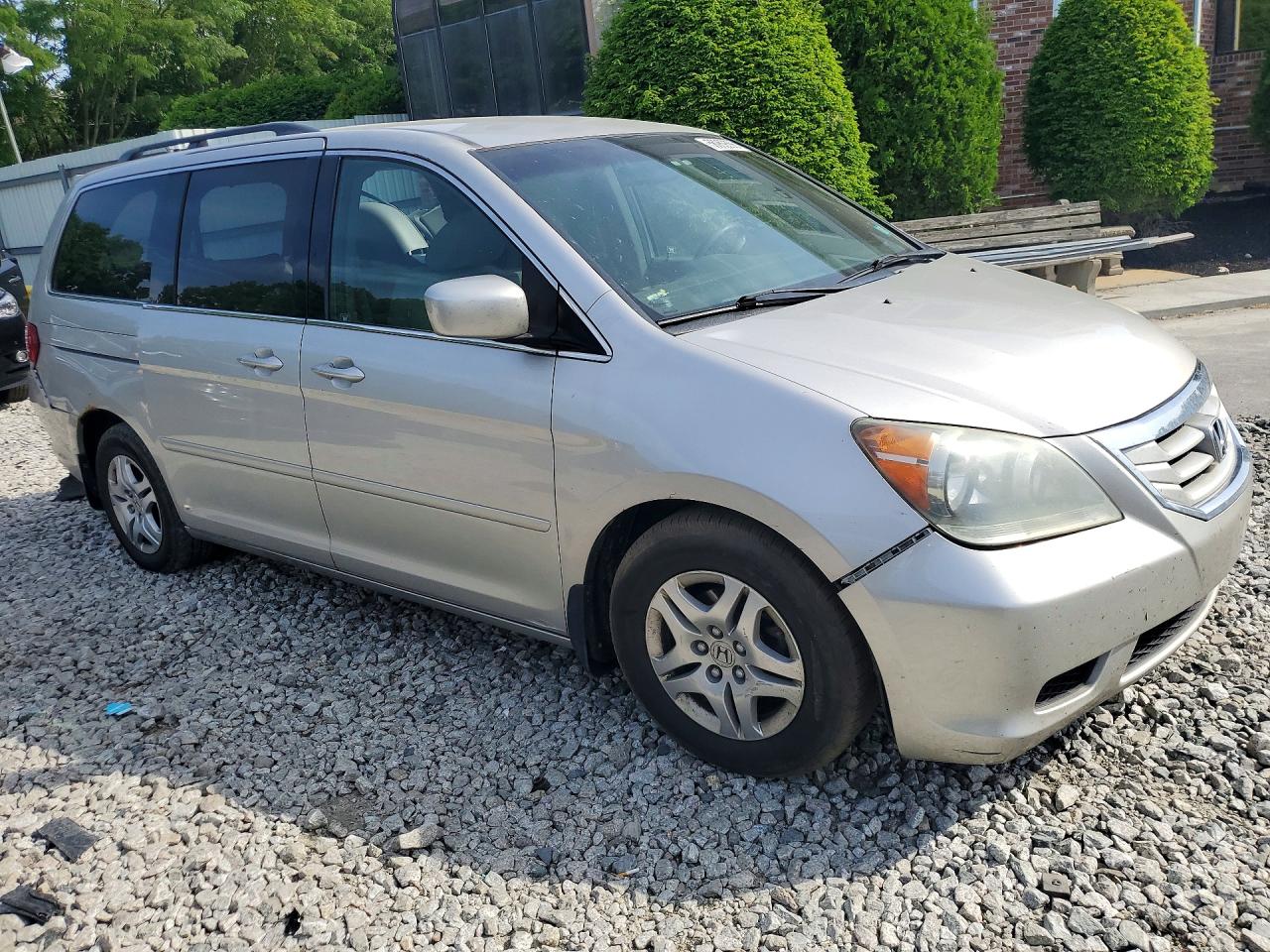2008 Honda Odyssey Ex Silver vin: 5FNRL38438B412336