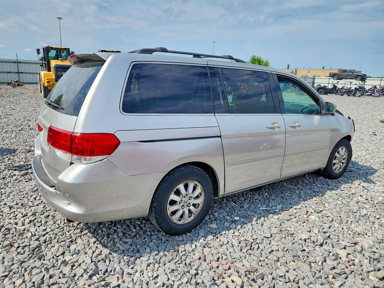 2009 Honda Odyssey Ex Silver vin: 5FNRL38439B028901