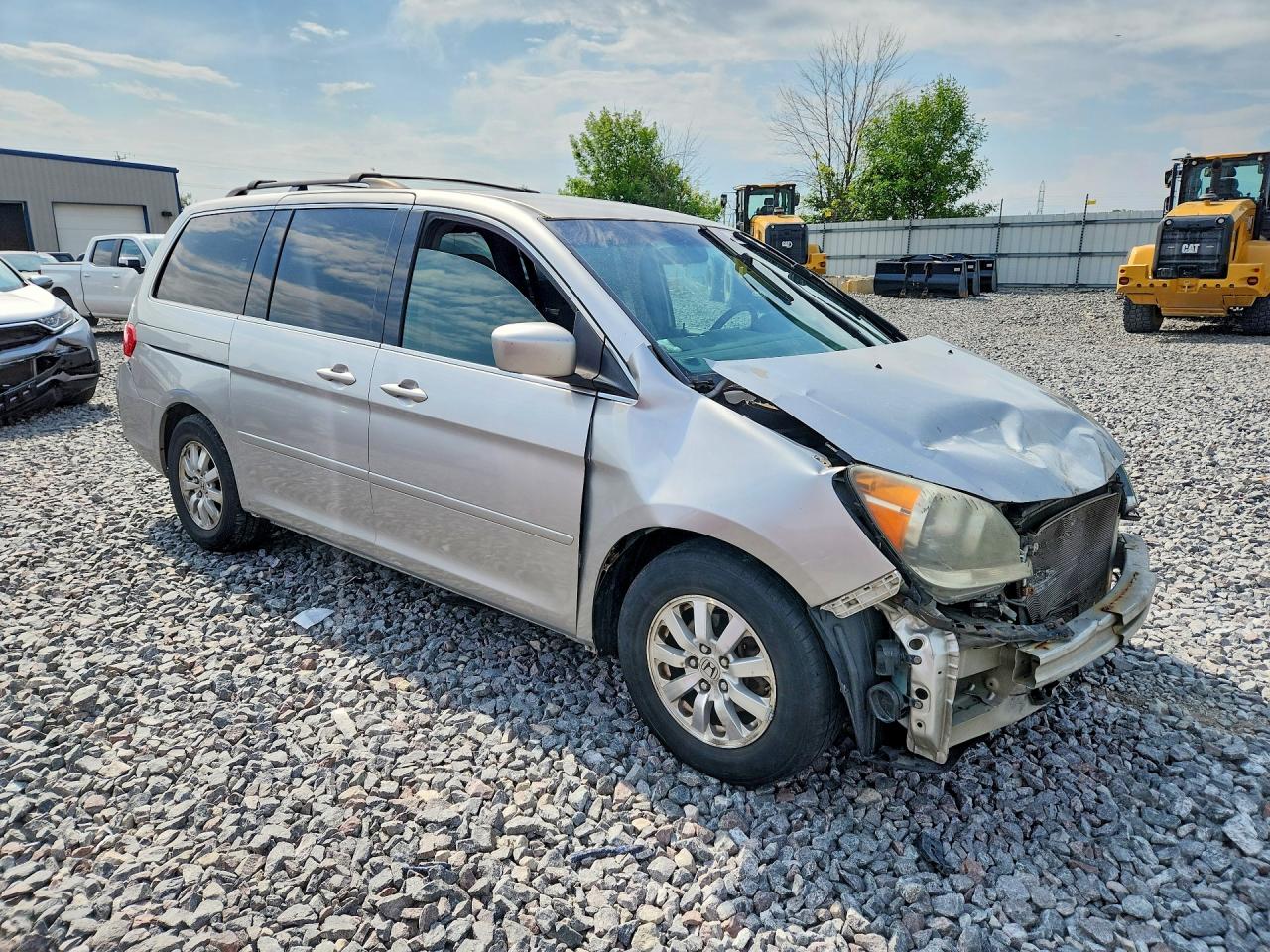 2009 Honda Odyssey Ex Silver vin: 5FNRL38439B028901