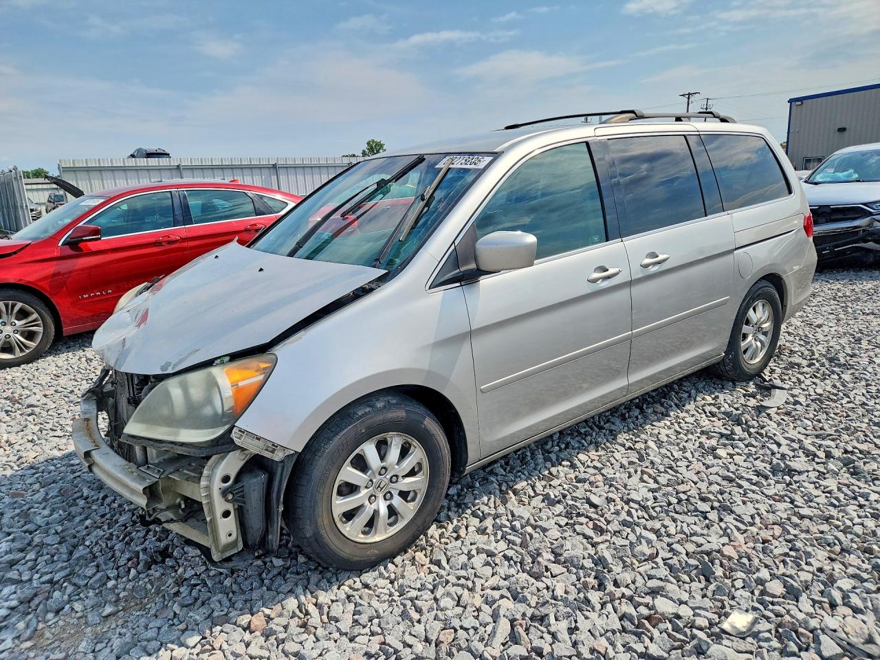 2009 Honda Odyssey Ex Silver vin: 5FNRL38439B028901