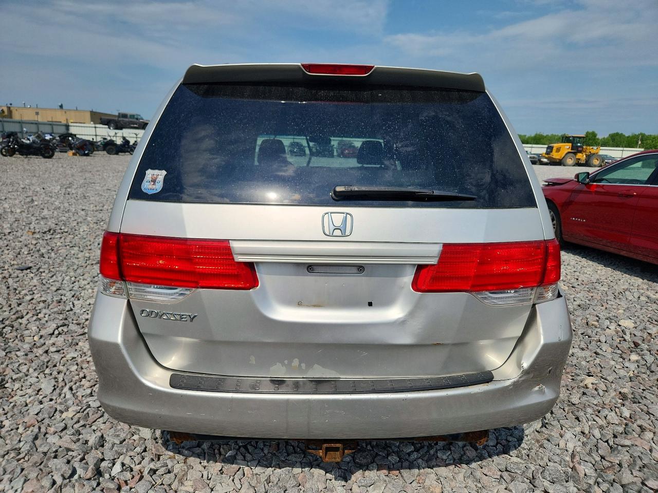 2009 Honda Odyssey Ex Silver vin: 5FNRL38439B028901
