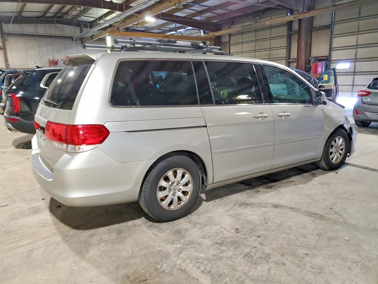 2009 Honda Odyssey Ex Silver vin: 5FNRL38439B056536