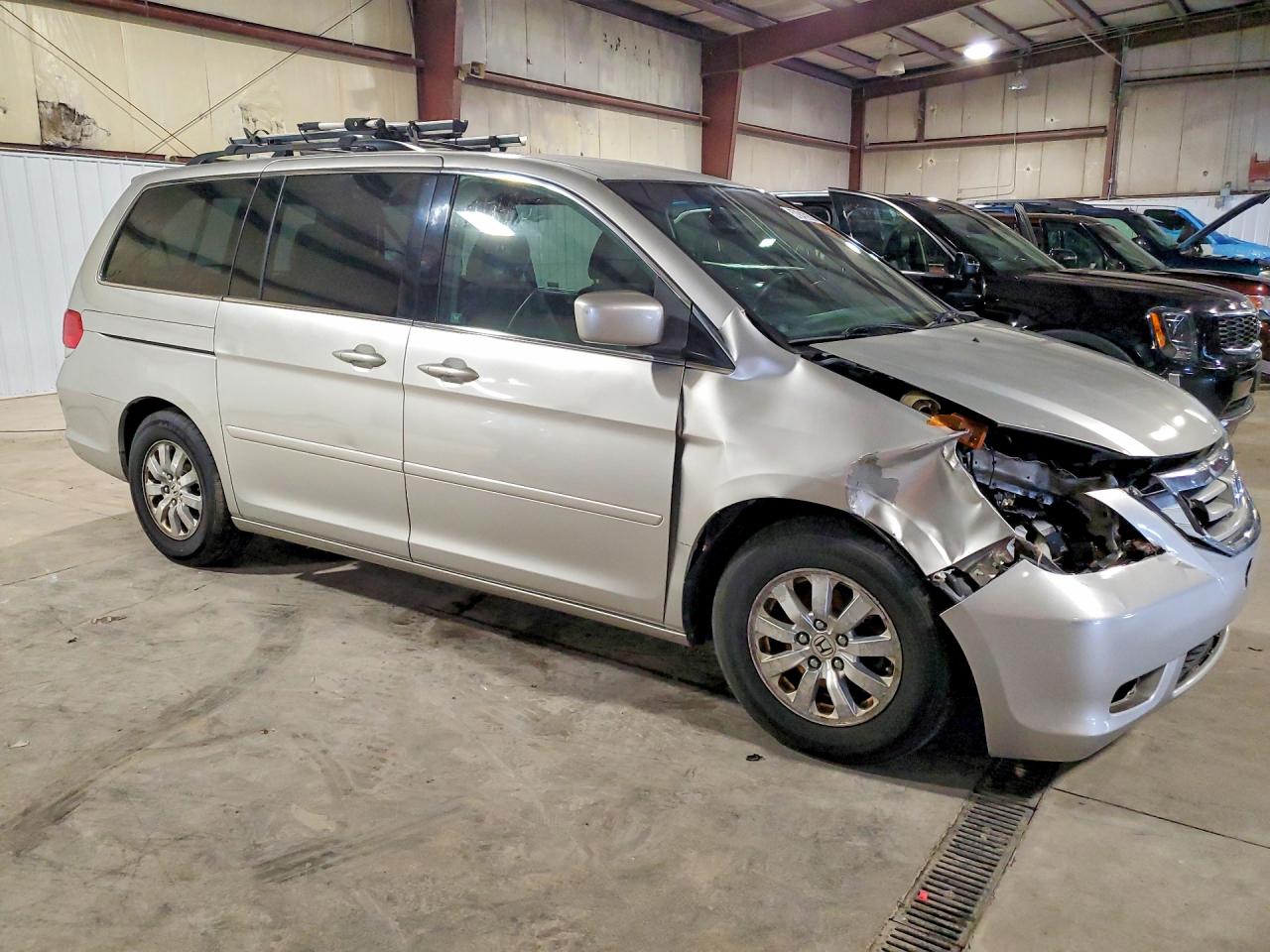 2009 Honda Odyssey Ex Silver vin: 5FNRL38439B056536